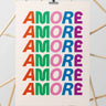 studio ciao - AMORE Plakat (A3) - Poster - ROSA ECK Concept Store