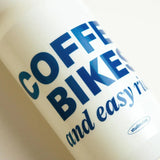 studio ciao - COFFEE, BIKES & EASY RIDES Bidon Trinkflasche (500 ml) - Trinkflasche - ROSA ECK Concept Store