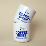 studio ciao - COFFEE, BIKES & easy rides Porzellanbecher - Kaffee - und Teetasse - ROSA ECK Concept Store