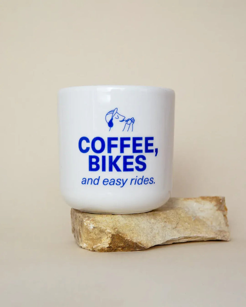studio ciao - COFFEE, BIKES & easy rides Porzellanbecher - Kaffee - und Teetasse - ROSA ECK Concept Store