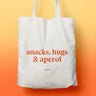 studio ciao - SNACKS, HUGS & APEROL Jutebeutel - Tasche - ROSA ECK Concept Store