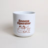 studio ciao - SNOOZE OPERATOR Porzellanbecher - Kaffee - und Teetasse - ROSA ECK Concept Store