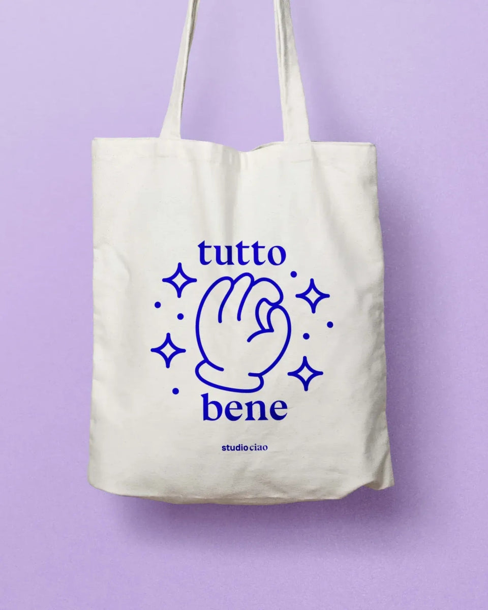 studio ciao - TUTTO BENE Jutebeutel - Tasche - ROSA ECK Concept Store
