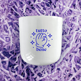 studio ciao - TUTTO BENE Porzellanbecher - Kaffee - und Teetasse - ROSA ECK Concept Store