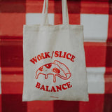 studio ciao - WORK SLICE BALANCE Jutebeutel - Tasche - ROSA ECK Concept Store