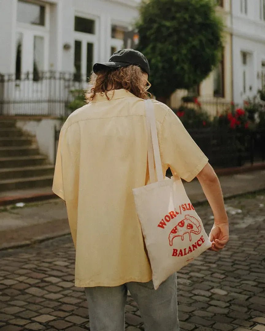 studio ciao - WORK SLICE BALANCE Jutebeutel - Tasche - ROSA ECK Concept Store