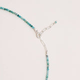 Studio Toto Nono - AMAZONITE Necklace - ROSA ECK - Silber, ,