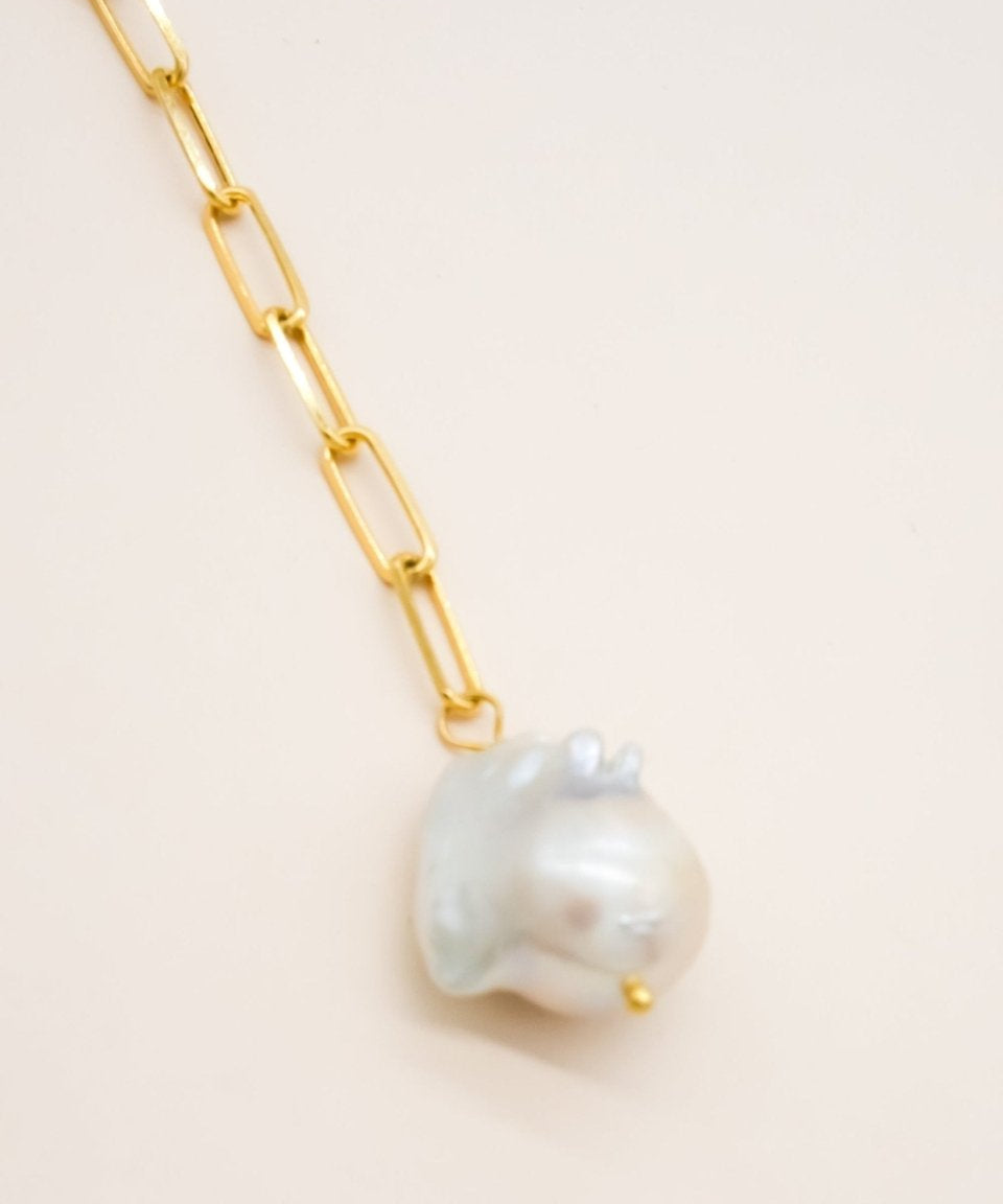 Studio Toto Nono - BAROQUE Gold Necklace - ROSA ECK - Gold, ,