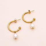 Studio Toto Nono - KARLA Earrings - ROSA ECK - Gold, ,