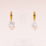 Studio Toto Nono - LIZ Hoops - ROSA ECK - Gold, ,