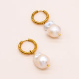 Studio Toto Nono - LIZ Hoops - ROSA ECK - Gold, ,