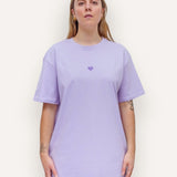 Studio Toto Nono - SEID LIEB Unisex Oversized T-Shirt Lila - ROSA ECK - Lila, SEID LIEB,