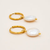 Studio Toto Nono - VIVI Hoops - ROSA ECK - Gold, ,