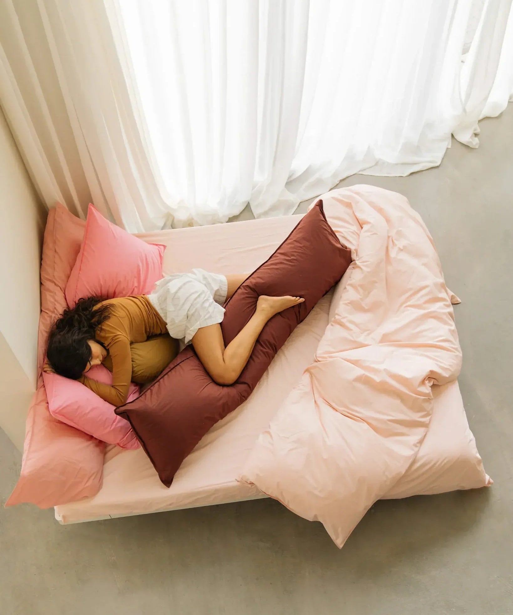 SUITE702 - bedMATE Kissenbezug • Dusty Rose - ROSA ECK