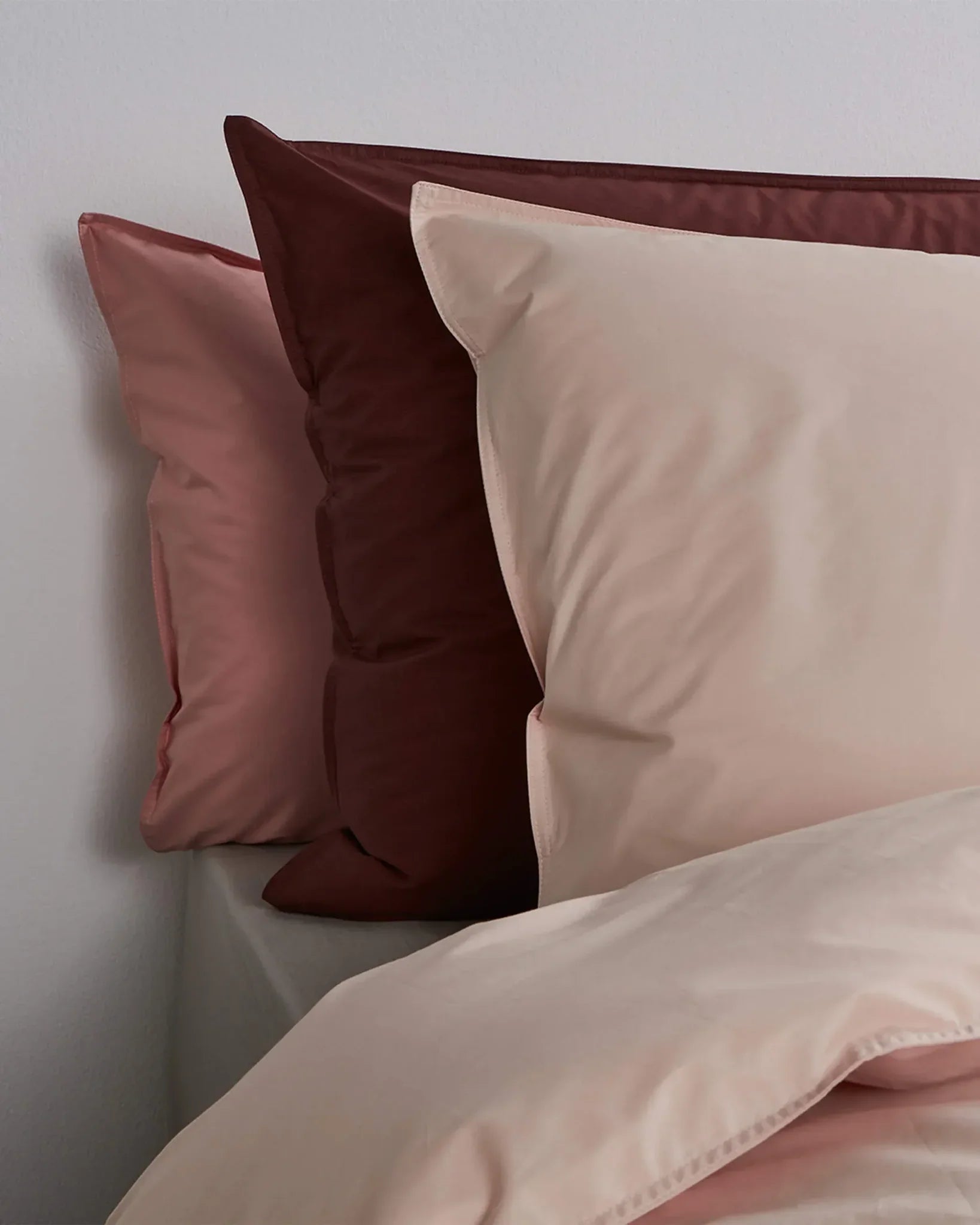 SUITE702 - Bettbezug aus Bio-Baumwolle • Blush - ROSA ECK