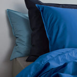 Bettbezug aus Bio-Baumwolle • Cobalt Blue