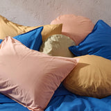 Bettbezug aus Bio-Baumwolle • Cobalt Blue