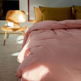 Bettbezug aus Bio-Baumwolle • Dusty Rose