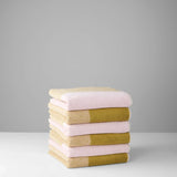 BLEND Handtuch-Set (2 Stk.) • Blush-Olive