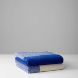 BLEND Handtuch-Set (2 Stk.) • Cobalt Blue-Ecru