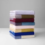 BLEND Handtuch-Set (2 Stk.) • Cobalt Blue-Ecru