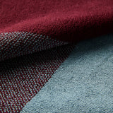 BLEND Handtuch-Set (2 Stk.) • Sky Blue-Bordeaux