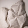 SUITE702 - Gestreifter Bettbezug aus Bio-Baumwolle (135 x 200 cm) • Brown-Ecru - ROSA ECK