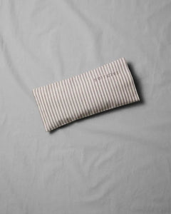 SUITE702 - Gestreiftes Augenkissen • Brown - Ecru - Eye Pillow - ROSA ECK