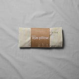 SUITE702 - Gestreiftes Augenkissen • Olive - Ecru - Eye Pillow - ROSA ECK