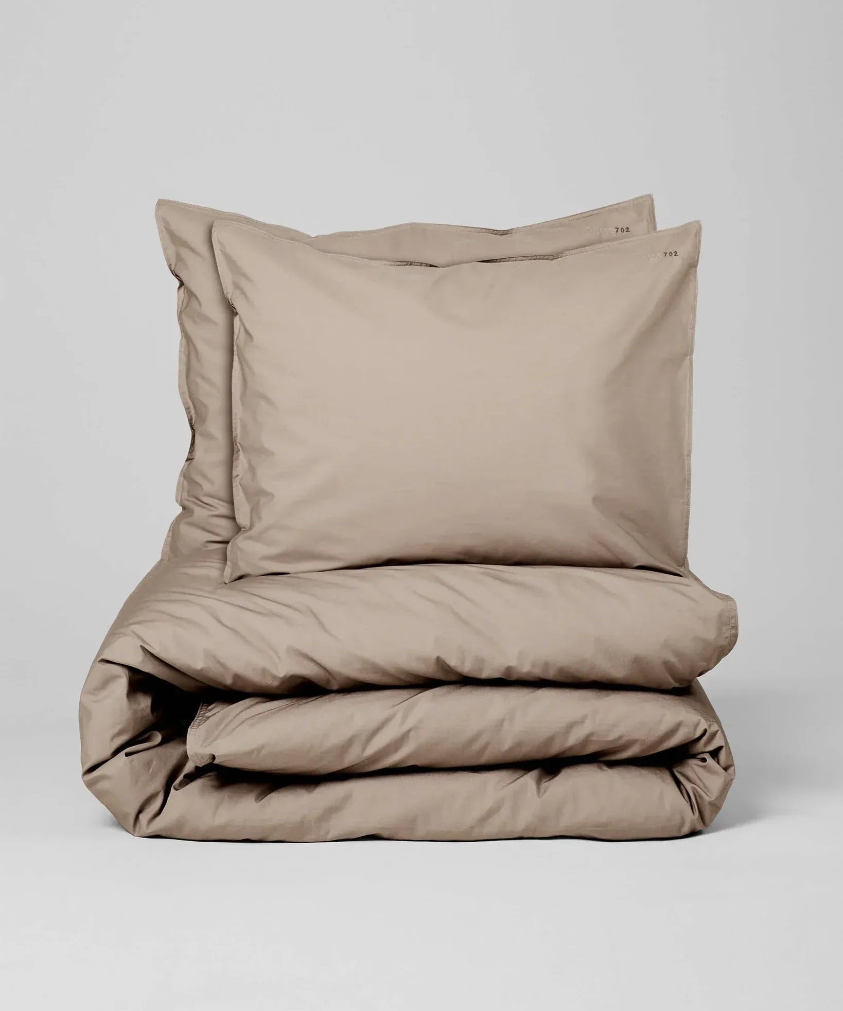 SUITE702 - Kissenbezug aus Bio-Baumwolle (80 x 80 cm) • Camel - ROSA ECK