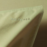 SUITE702 - Kissenbezug aus Bio-Baumwolle (80 x 80 cm) • Pistachio - ROSA ECK