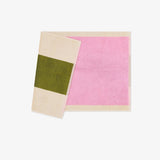 MARTENS & MARTENS Badematte (50 x 80 cm) • Pink-Olive