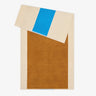 SUITE702 - MARTENS & MARTENS Badetuch (70 x 140 cm) • Aqua-Toffee - ROSA ECK