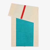 MARTENS & MARTENS Badetuch (70 x 140 cm) • Red-Turquoise