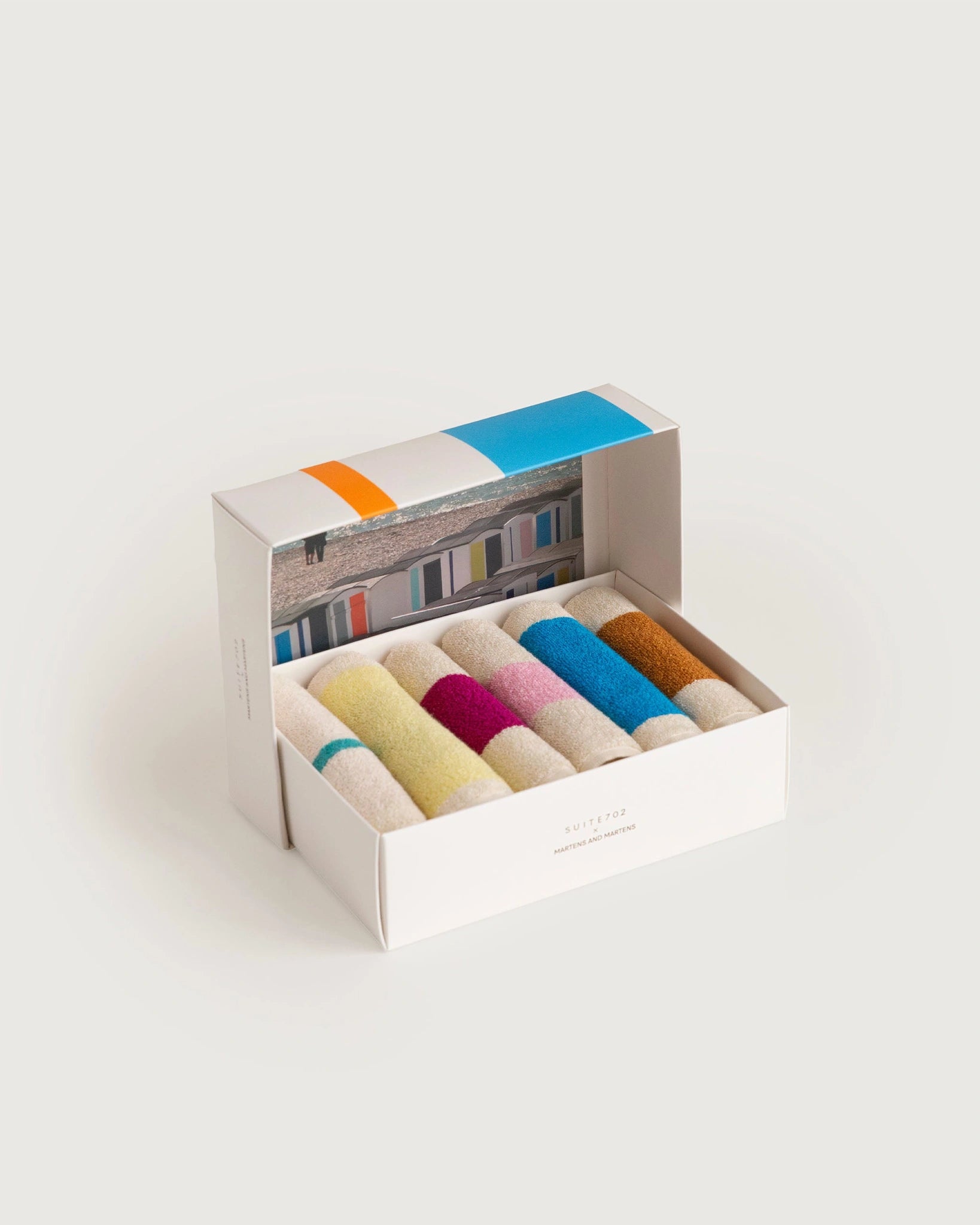 MARTENS & MARTENS Mini-Handtücher (6er-Set 30 x 30 cm) • Gift Set