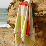 MARTENS & MARTENS Strandtuch (90 x 180 cm) • Pink-Turquoise-Lime-Red
