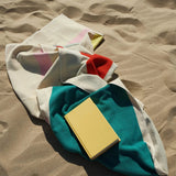 MARTENS & MARTENS Strandtuch (90 x 180 cm) • Pink-Turquoise-Lime-Red