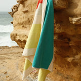 MARTENS & MARTENS Strandtuch (90 x 180 cm) • Pink-Turquoise-Lime-Red