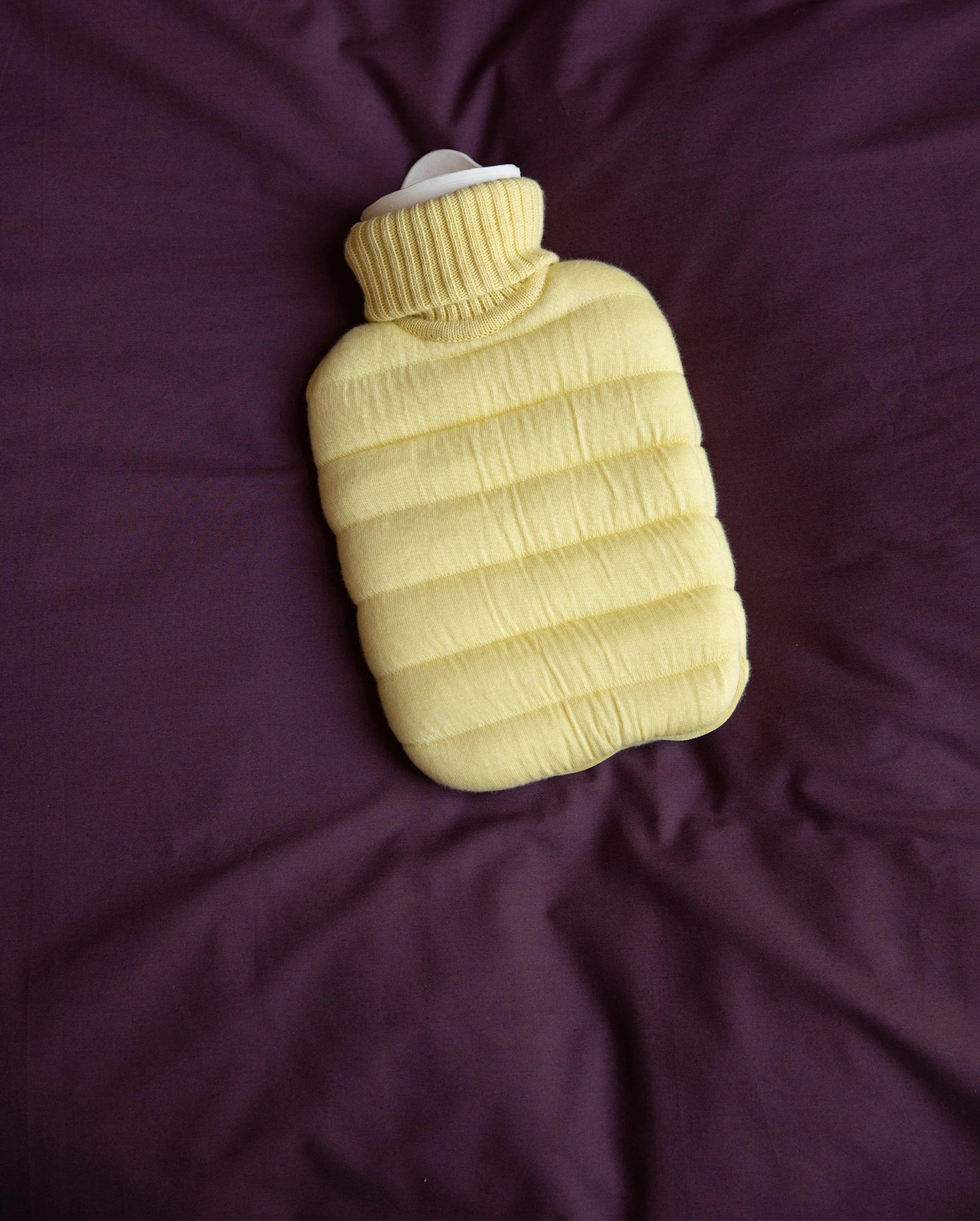Mini-Puffy-Wärmflasche • Butter Yellow