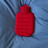 Mini-Puffy-Wärmflasche • Cherry Red