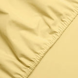 Spannbettlaken aus Bio-Baumwolle • Butter Yellow