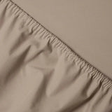 Spannbettlaken aus Bio-Baumwolle • Camel