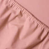 Spannbettlaken aus Bio-Baumwolle • Dusty Rose