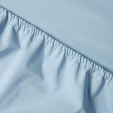 Spannbettlaken aus Bio-Baumwolle • Sky Blue