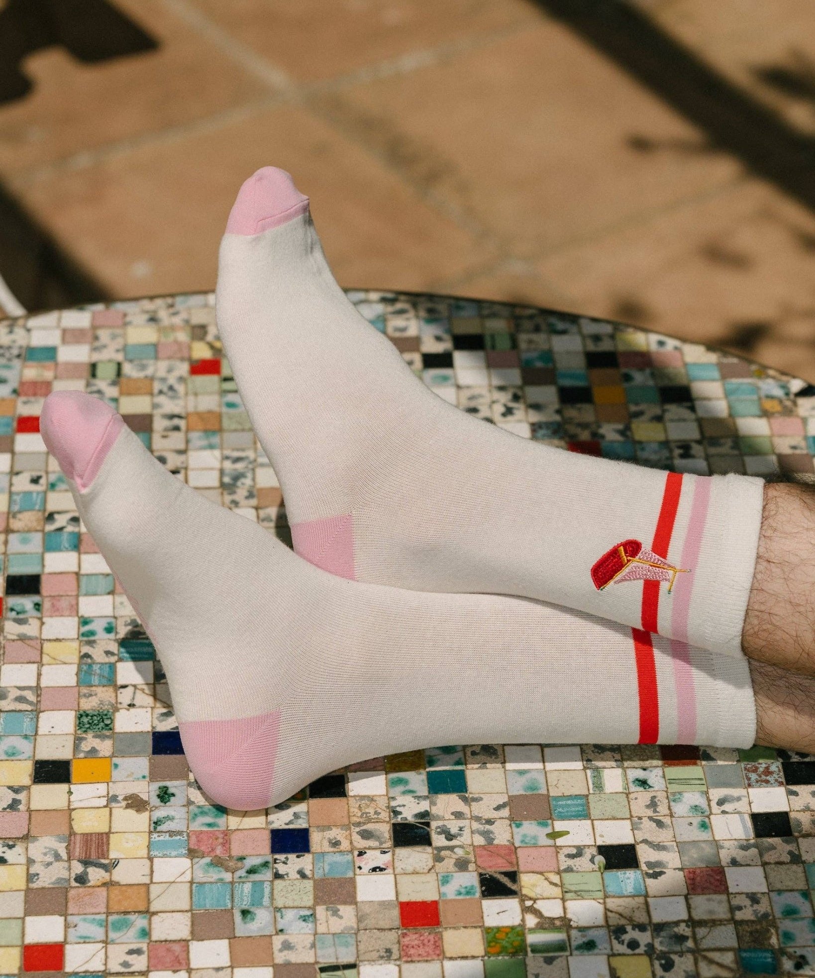 Tarta Gelatina - A SUNNY AFTERNOON Socken - ROSA ECK