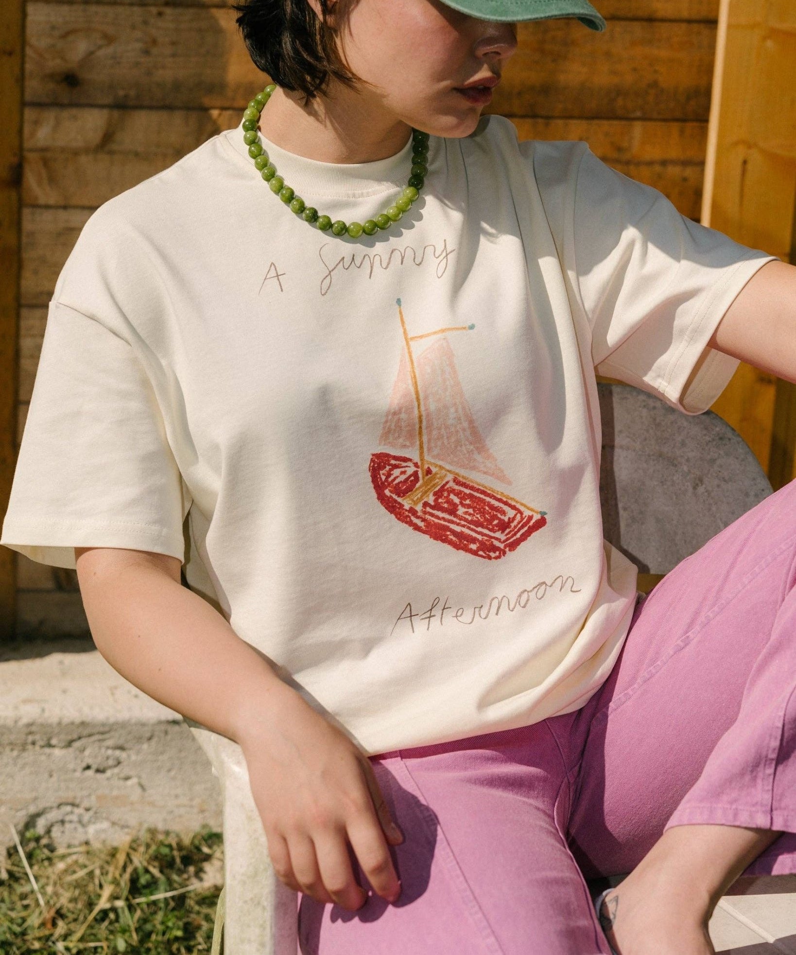 Tarta Gelatina - A SUNNY AFTERNOON T-Shirt - ROSA ECK