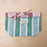 Tarta Gelatina - Brot - Tasche mit Streifen in Rosa/Grün/Blau - ROSA ECK