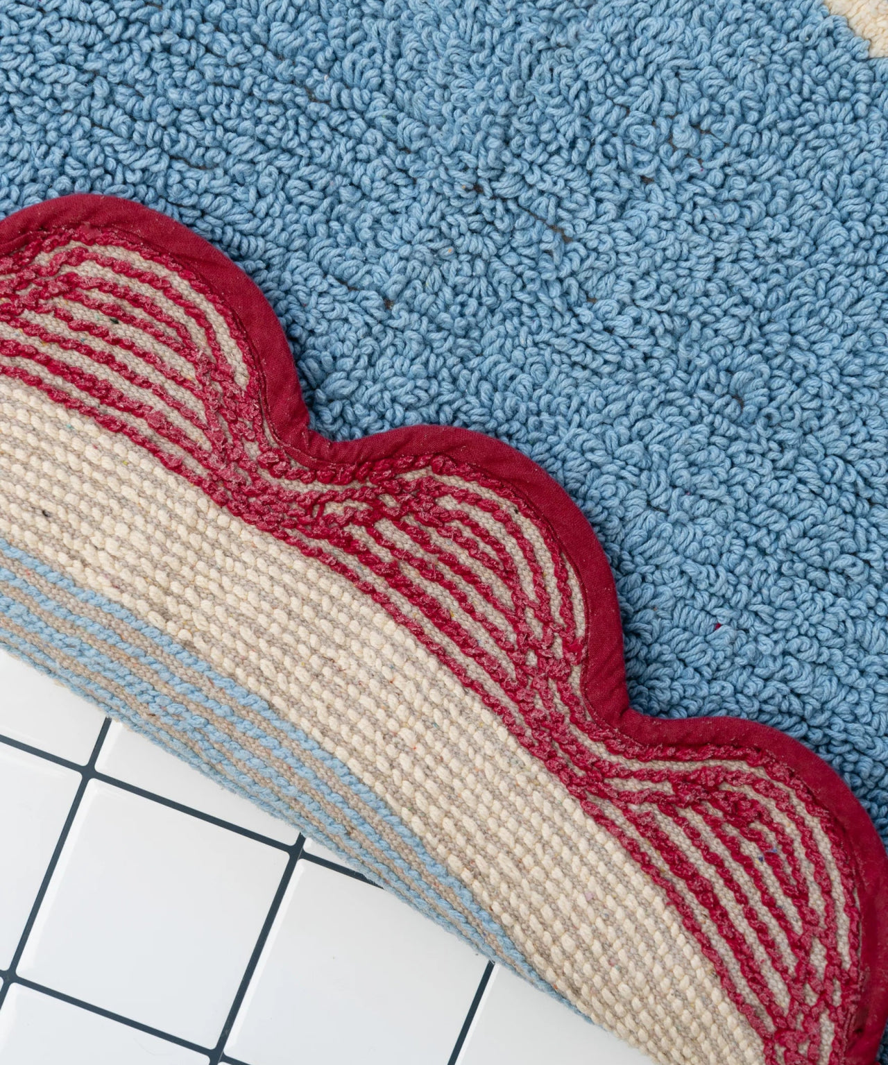 Tarta Gelatina - CARMEN Badematte • Hellblau - Badematte - ROSA ECK