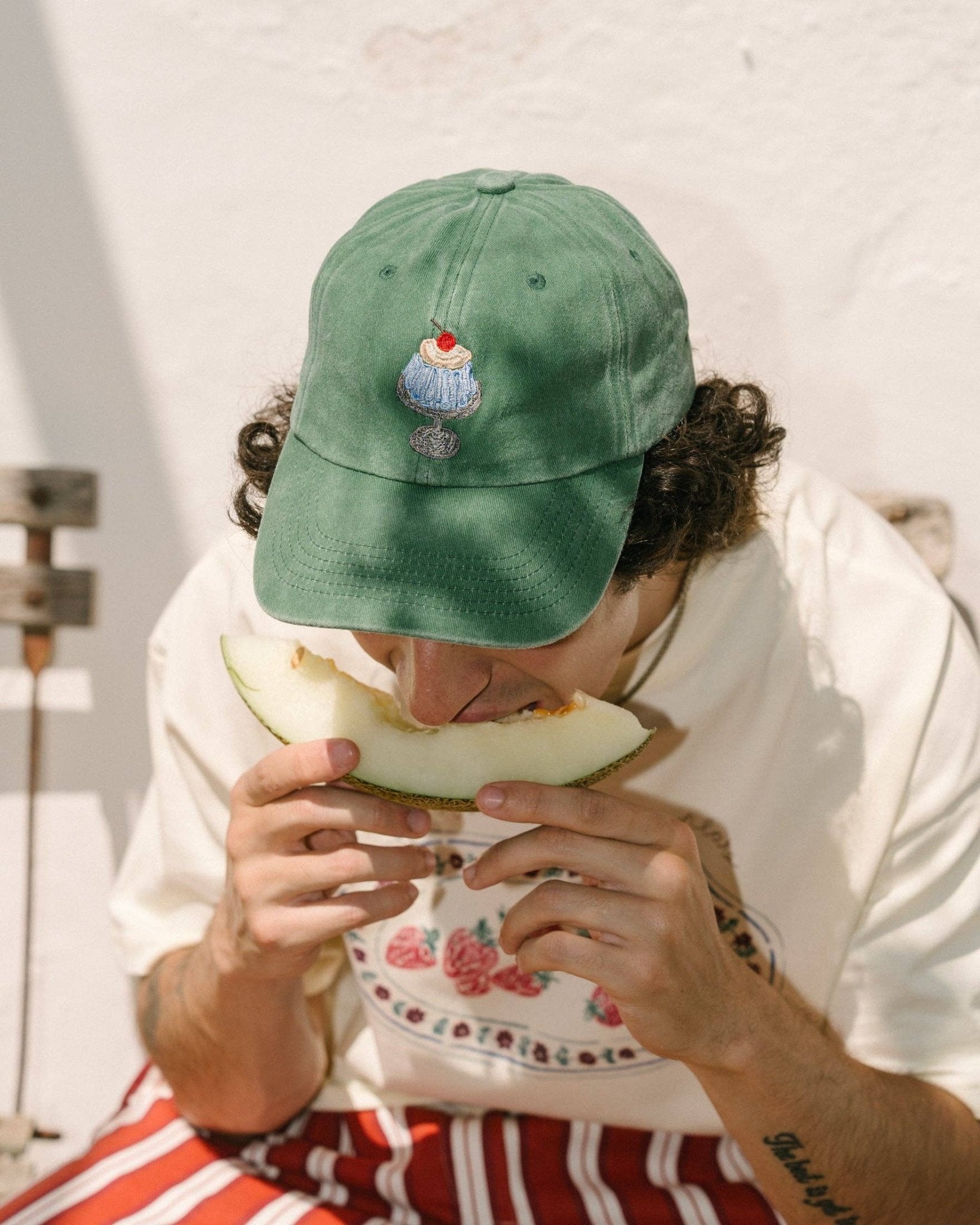 Tarta Gelatina - CHERRY ON TOP Cap • Washed Green - ROSA ECK