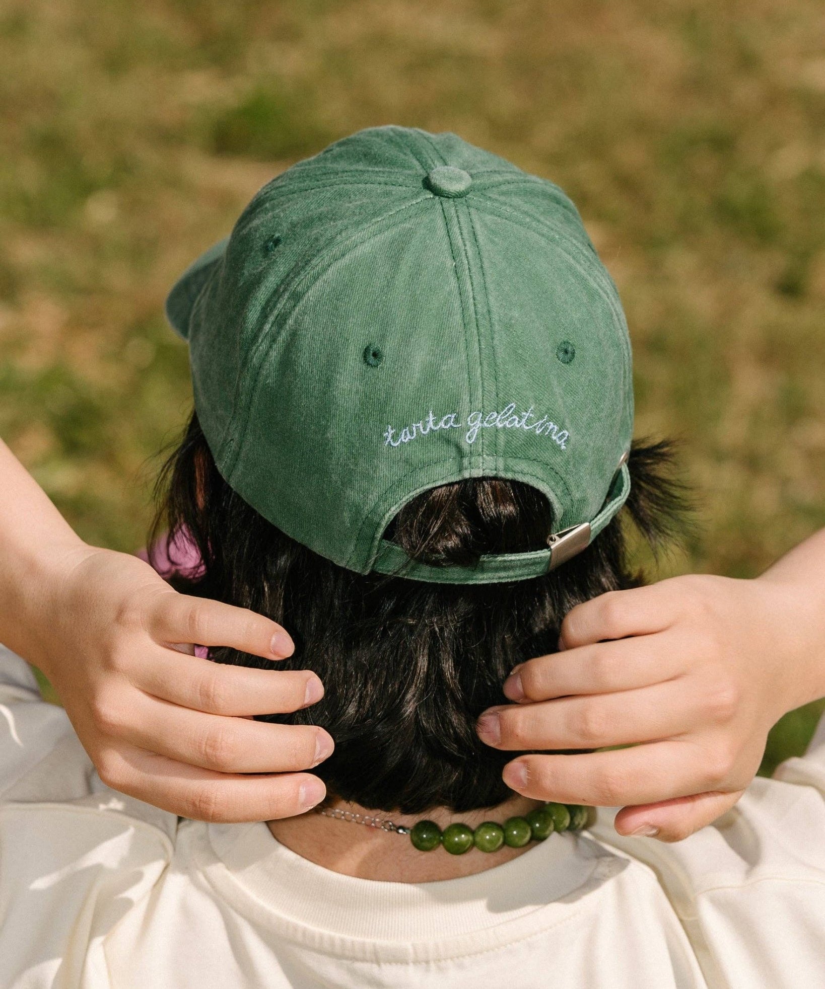 Tarta Gelatina - CHERRY ON TOP Cap • Washed Green - ROSA ECK